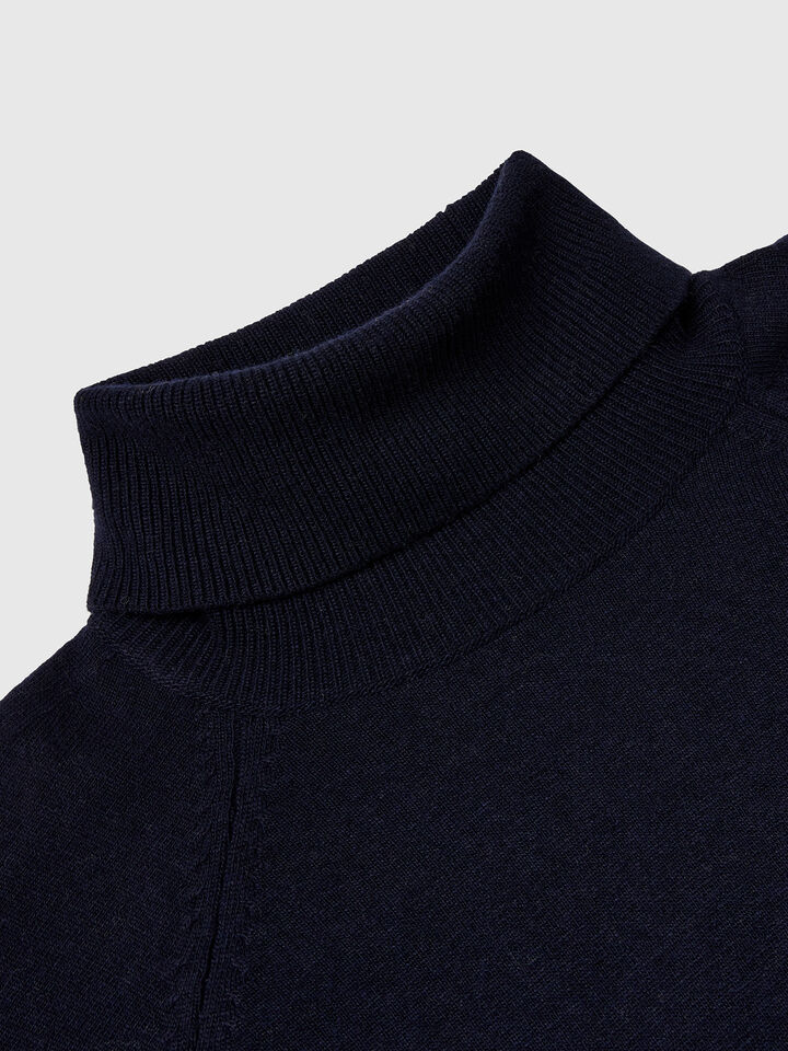 TURTLE NECK SWEATER Mujer image number 6